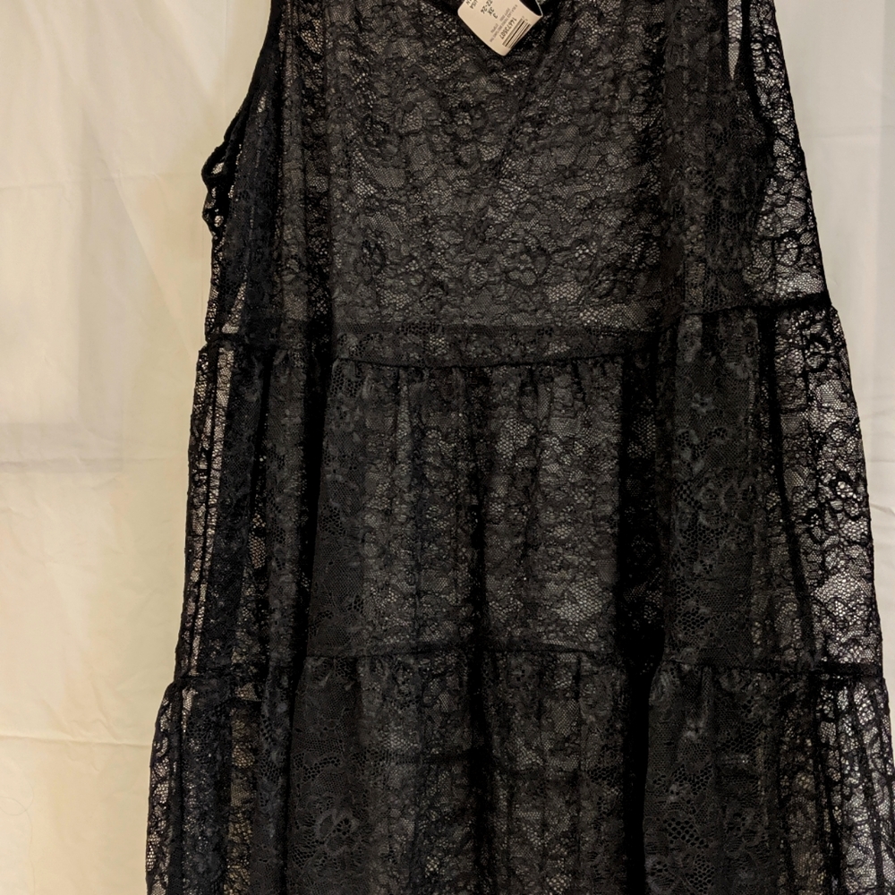 Black Lace Tank